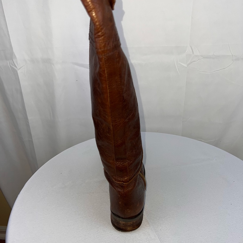 Franco Sarto Women Rustic Leather Boots 9.5 - Picture 9 of 12